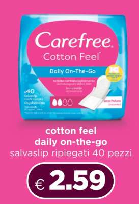 CAREFREE Cotton Feel
