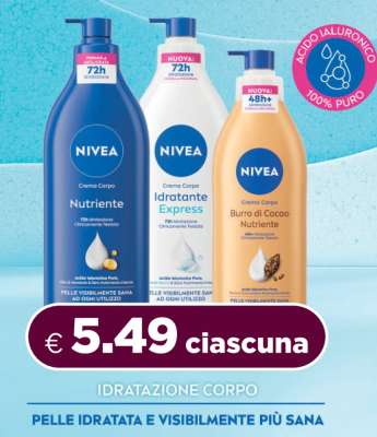 NIVEA CREMA CORPO
