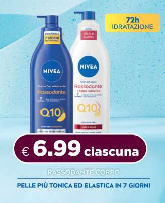 NIVEA Crema Corpo Nutriente Rassodante