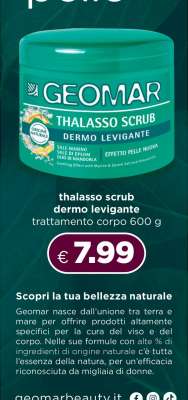 Geomar Thalasso Scrub Dermo Levigante