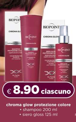 Biopoint Chroma Glow Protezione Colore Shampoo