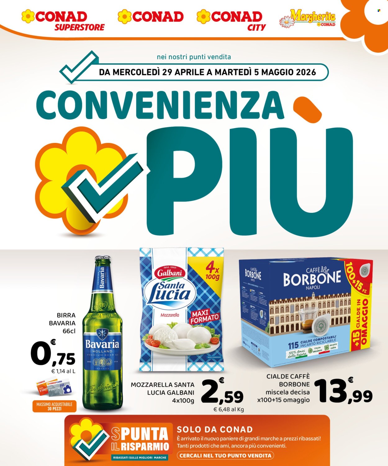 Volantino Conad - 29/4/2026 - 5/5/2026. Pagina 1