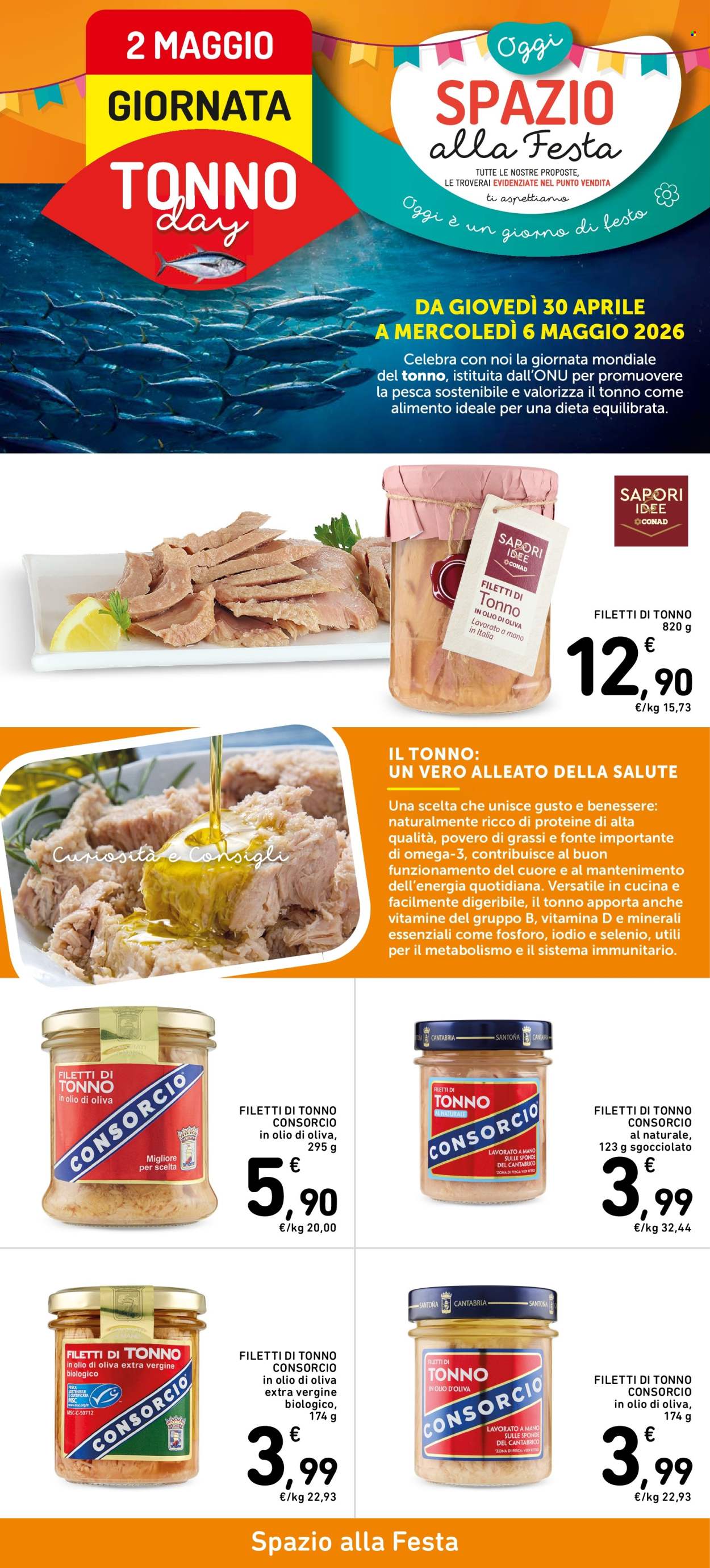 Volantino Spazio Conad - 30/4/2026 - 6/5/2026. Pagina 1