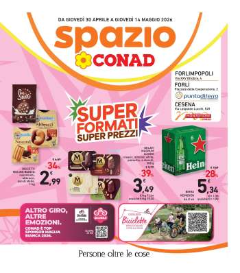 Volantino Spazio Conad - 30/4/2026 - 14/5/2026.