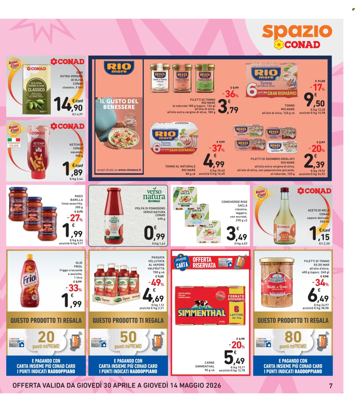 Volantino Spazio Conad - 30/4/2026 - 14/5/2026. Pagina 7