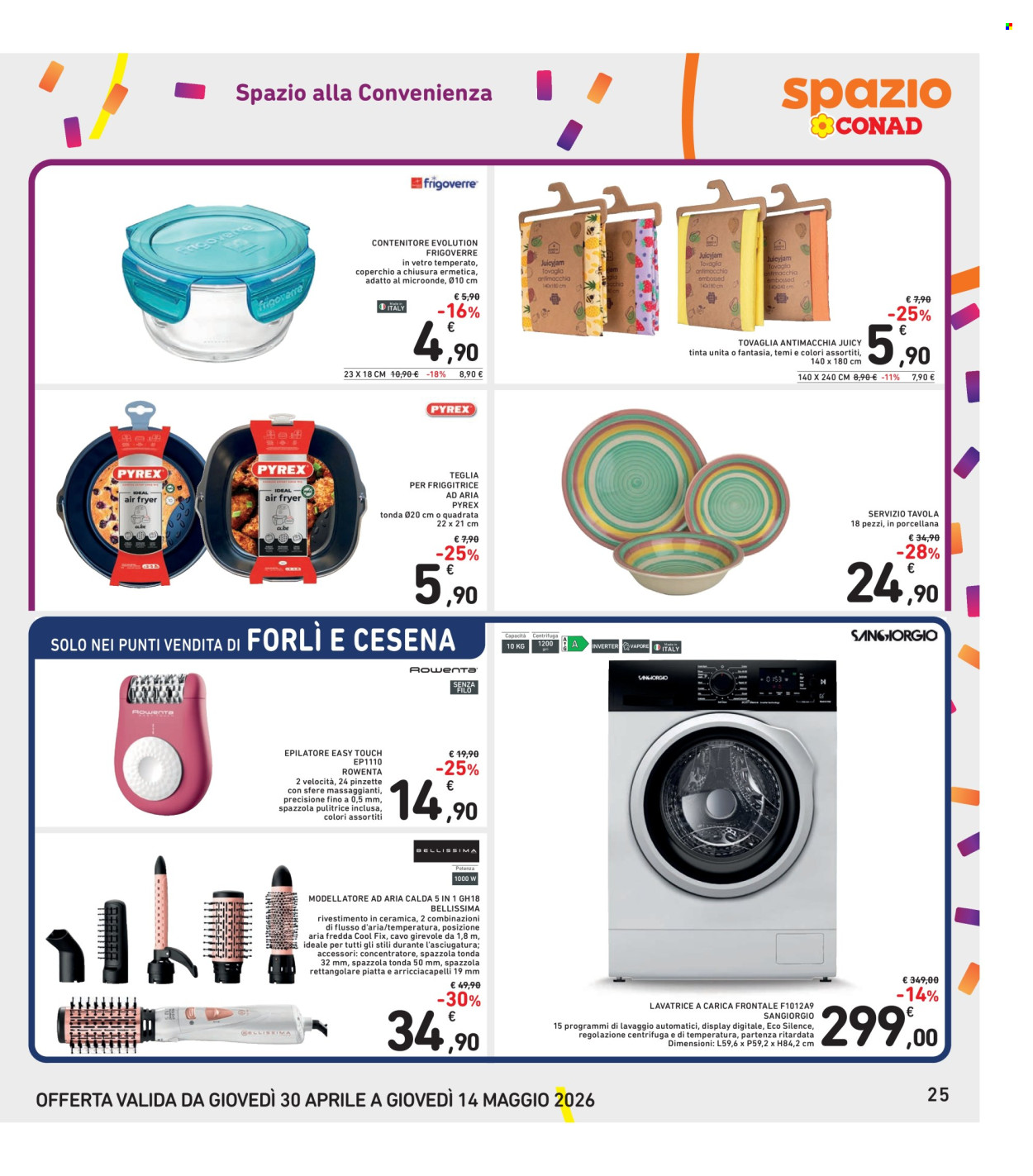 Volantino Spazio Conad - 30/4/2026 - 14/5/2026. Pagina 25