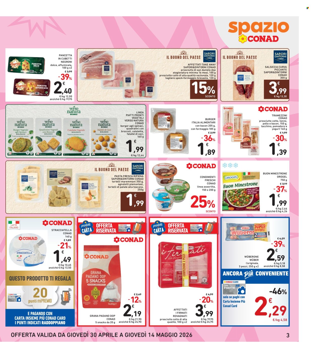 Volantino Spazio Conad - 30/4/2026 - 14/5/2026. Pagina 3