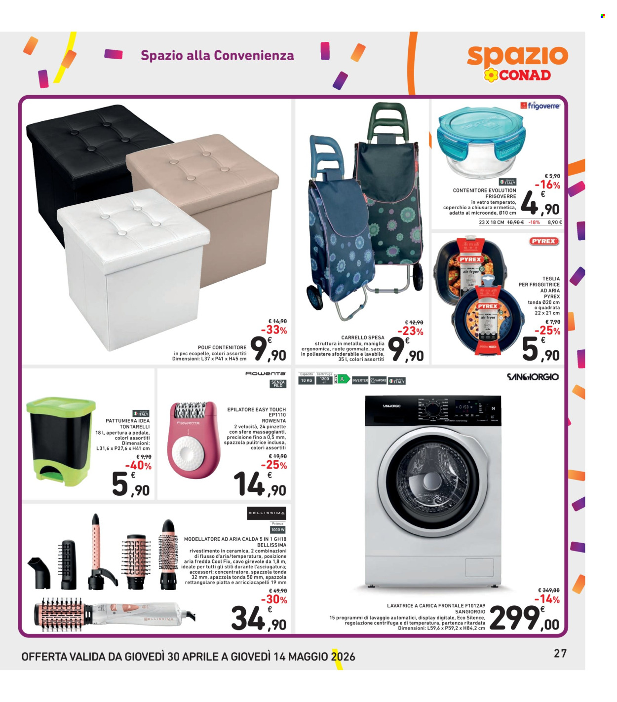Volantino Spazio Conad - 30/4/2026 - 14/5/2026. Pagina 27