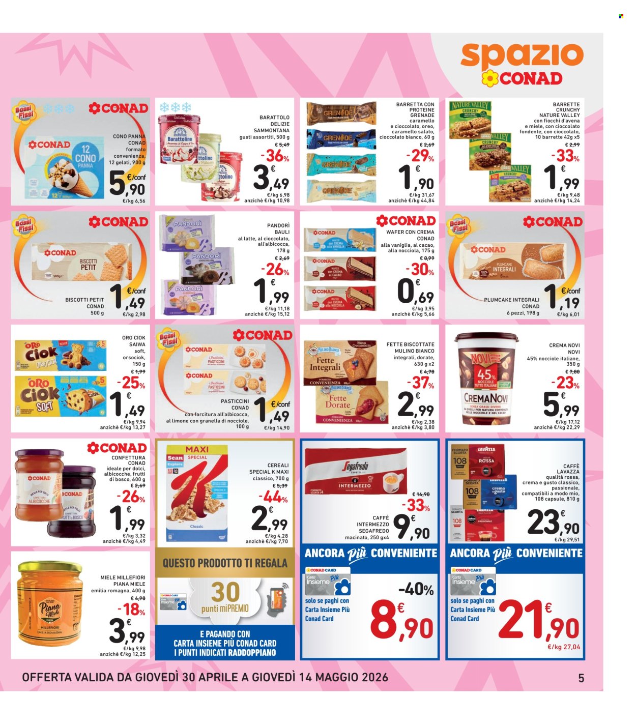 Volantino Spazio Conad - 30/4/2026 - 14/5/2026. Pagina 5