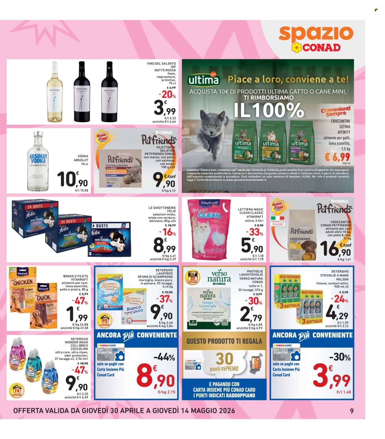 Volantino Spazio Conad - 30/4/2026 - 14/5/2026. Pagina 9