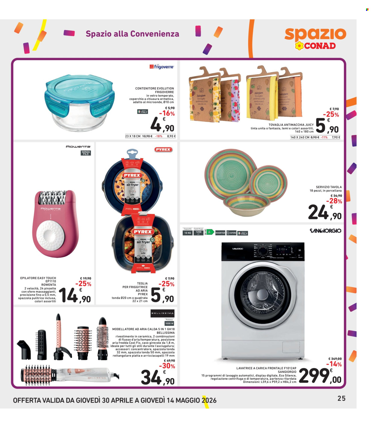 Volantino Spazio Conad - 30/4/2026 - 14/5/2026. Pagina 25