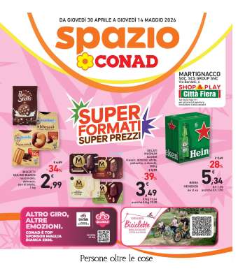 Volantino Spazio Conad - 30/4/2026 - 14/5/2026.