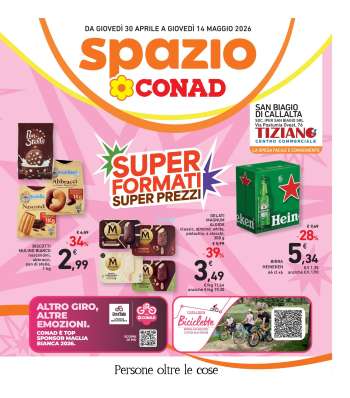 Volantino Spazio Conad - 30/4/2026 - 14/5/2026.