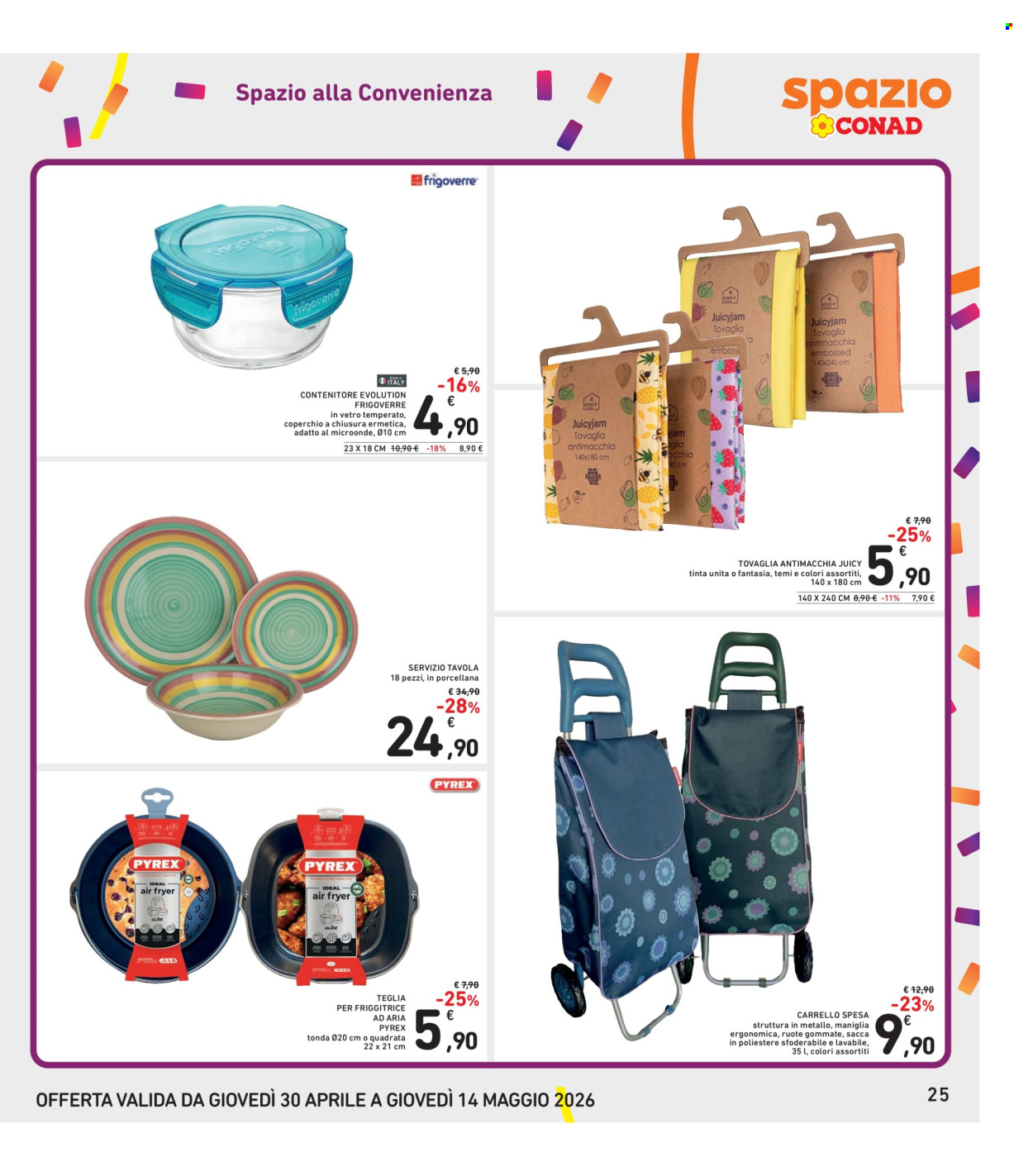 Volantino Spazio Conad - 30/4/2026 - 14/5/2026. Pagina 25