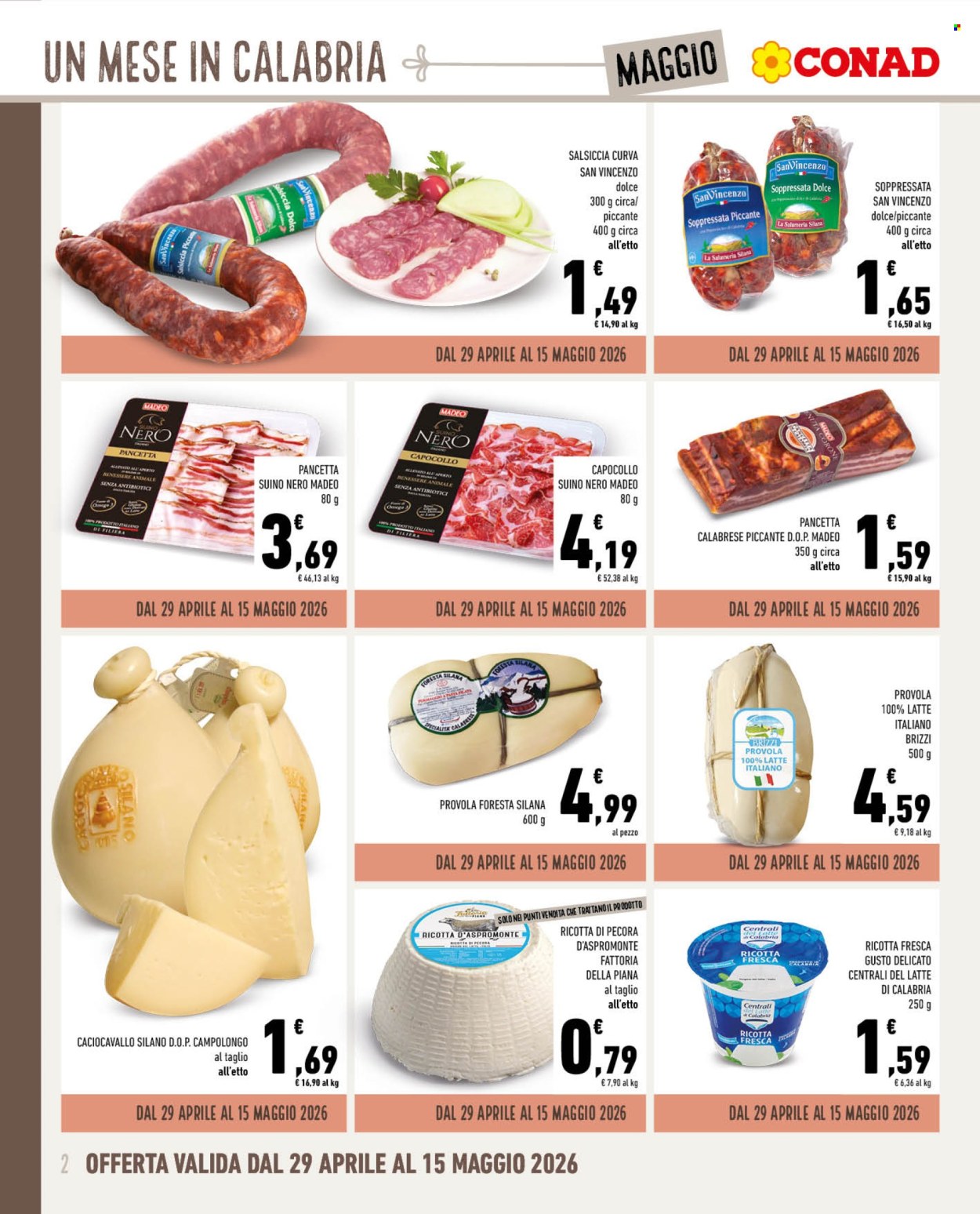 Volantino Conad - 29/4/2026 - 31/5/2026. Pagina 2