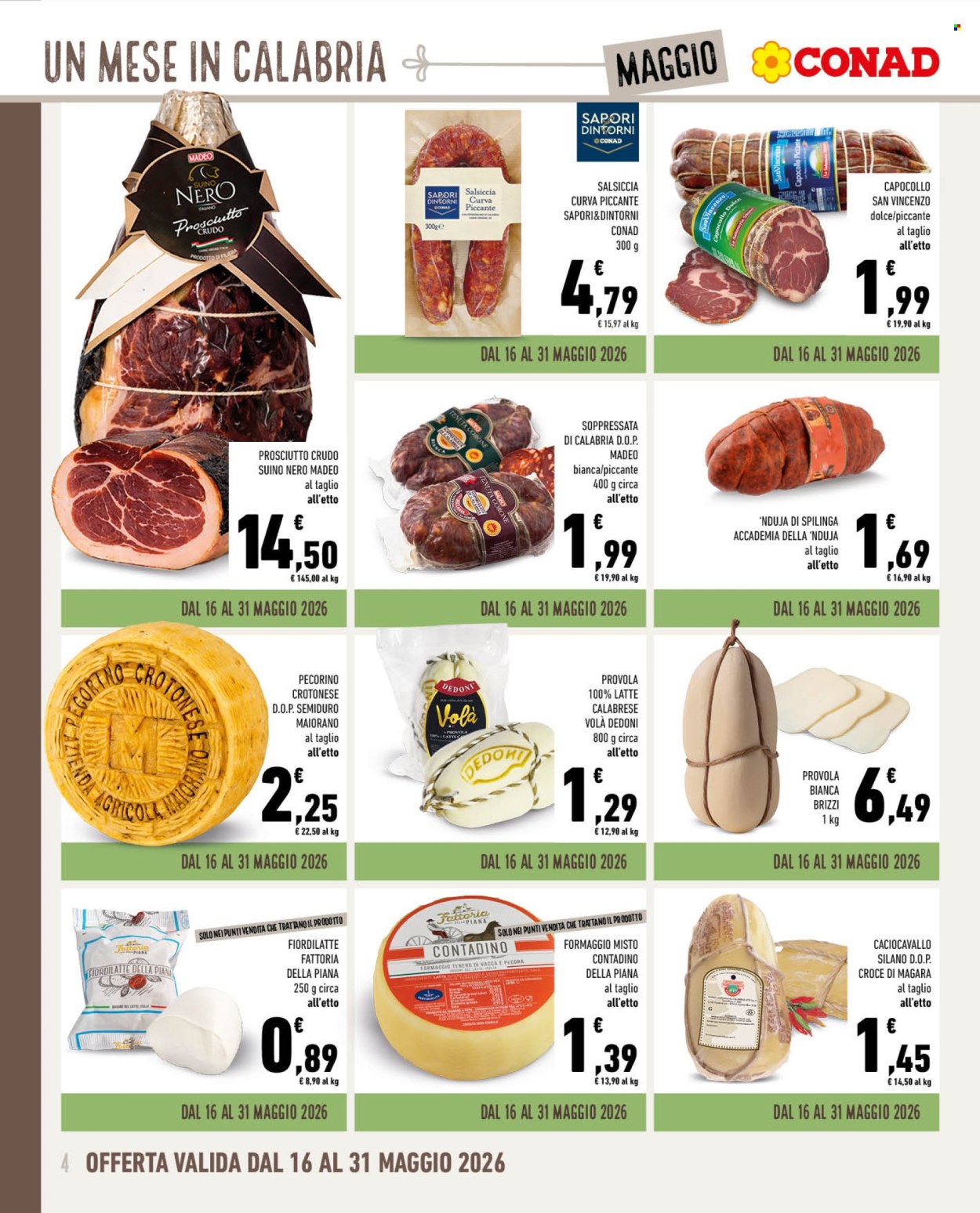 Volantino Conad - 29/4/2026 - 31/5/2026. Pagina 4