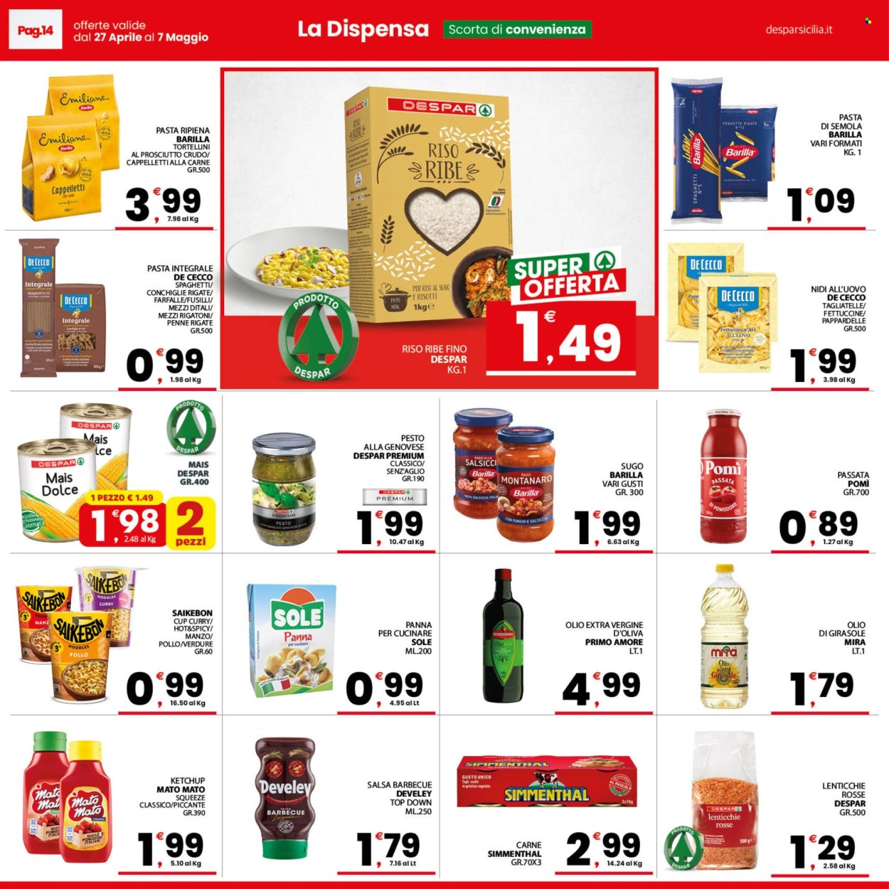 Volantino Despar - 27/4/2026 - 7/5/2026. Pagina 14