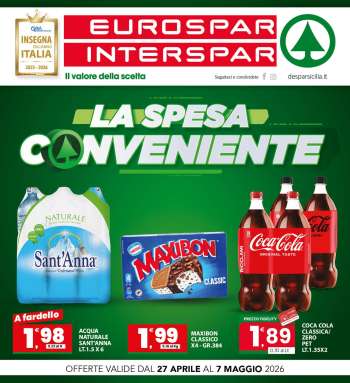Volantino Eurospar - 27/4/2026 - 7/5/2026.