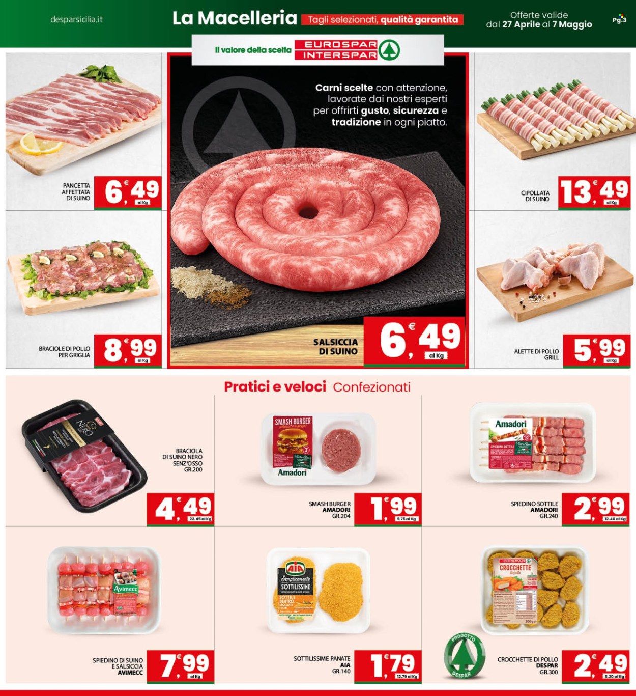 Volantino Eurospar - 27/4/2026 - 7/5/2026. Pagina 3
