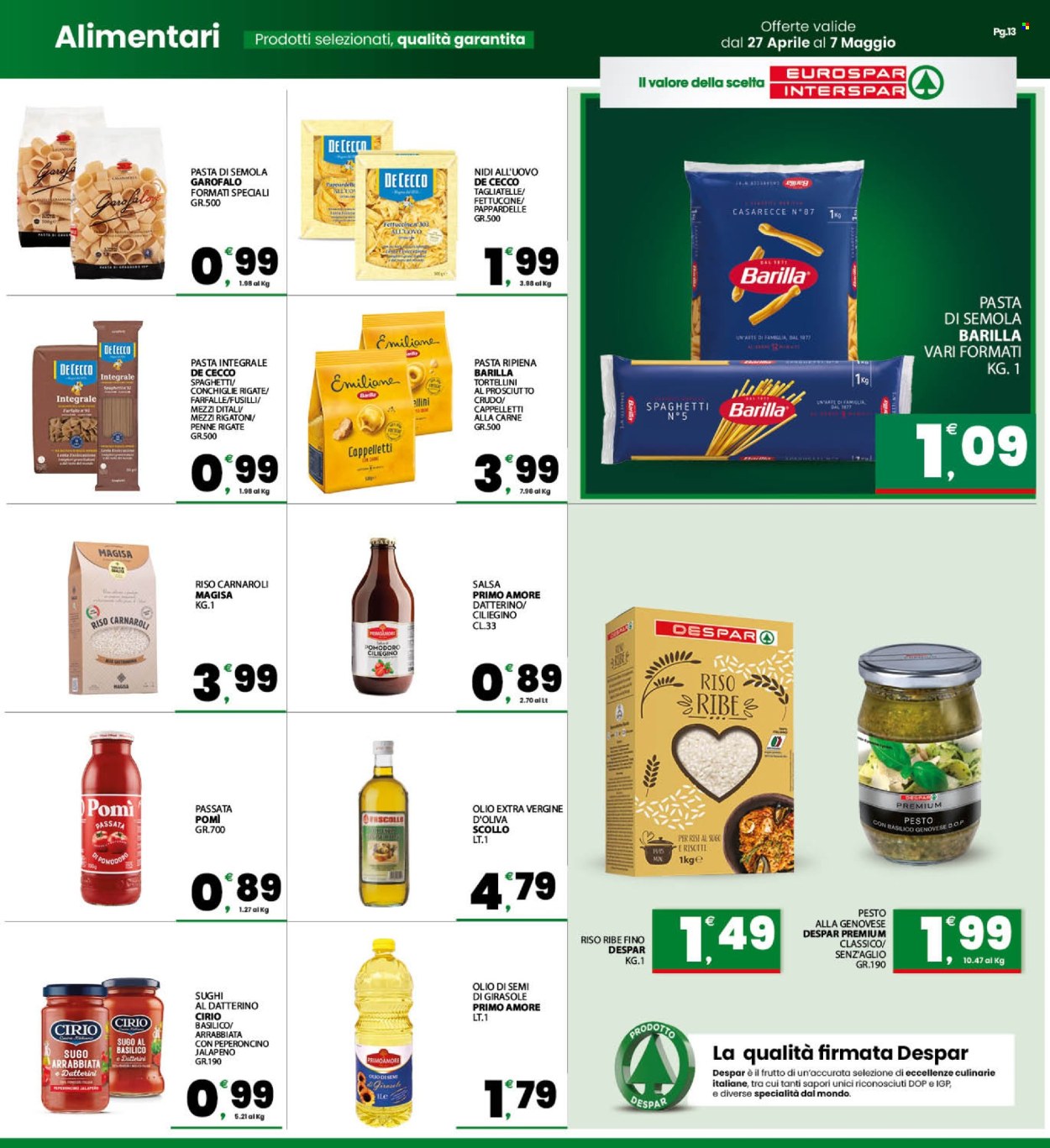 Volantino Interspar - 27/4/2026 - 7/5/2026. Pagina 13
