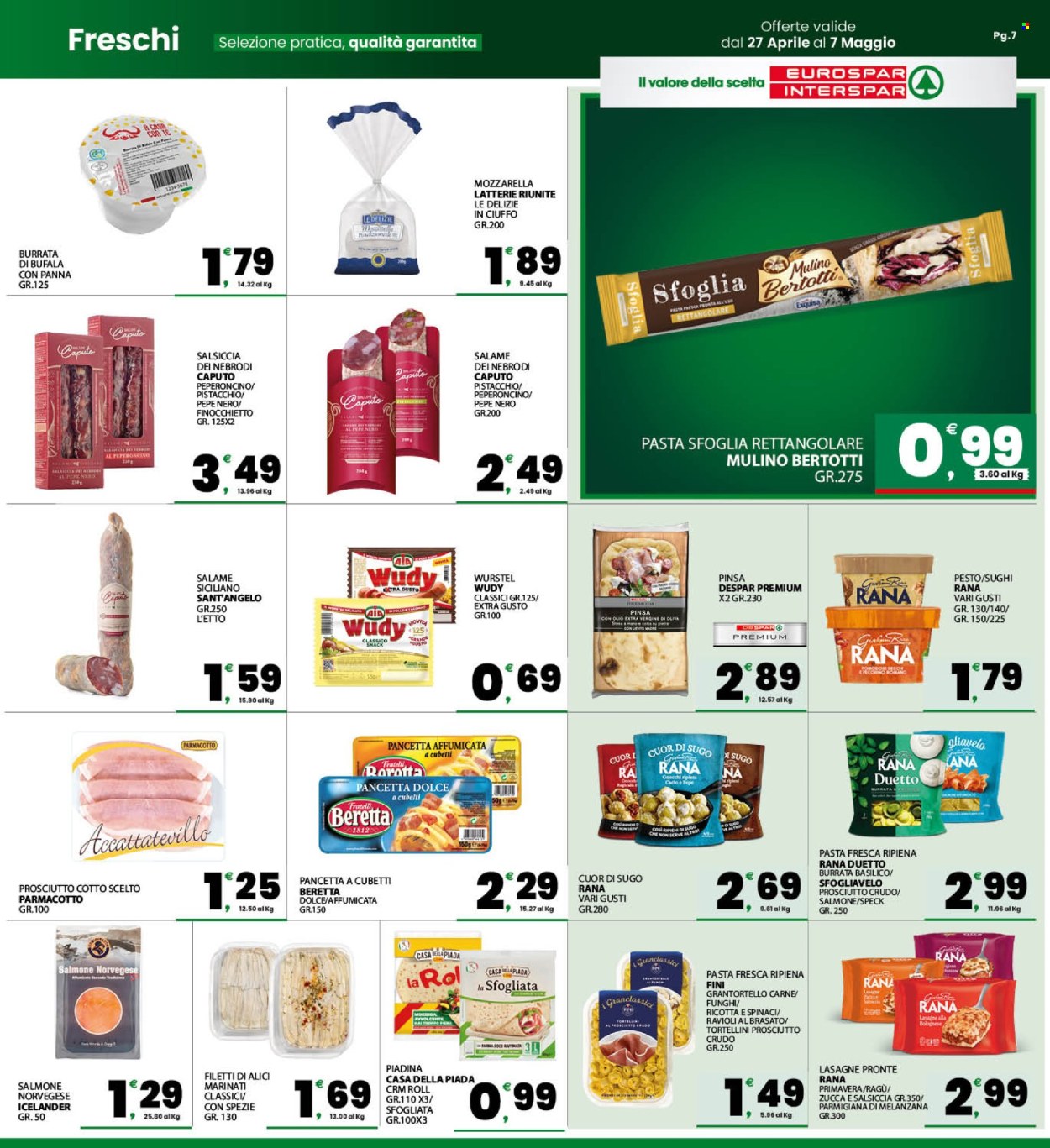 Volantino Eurospar - 27/4/2026 - 7/5/2026. Pagina 7