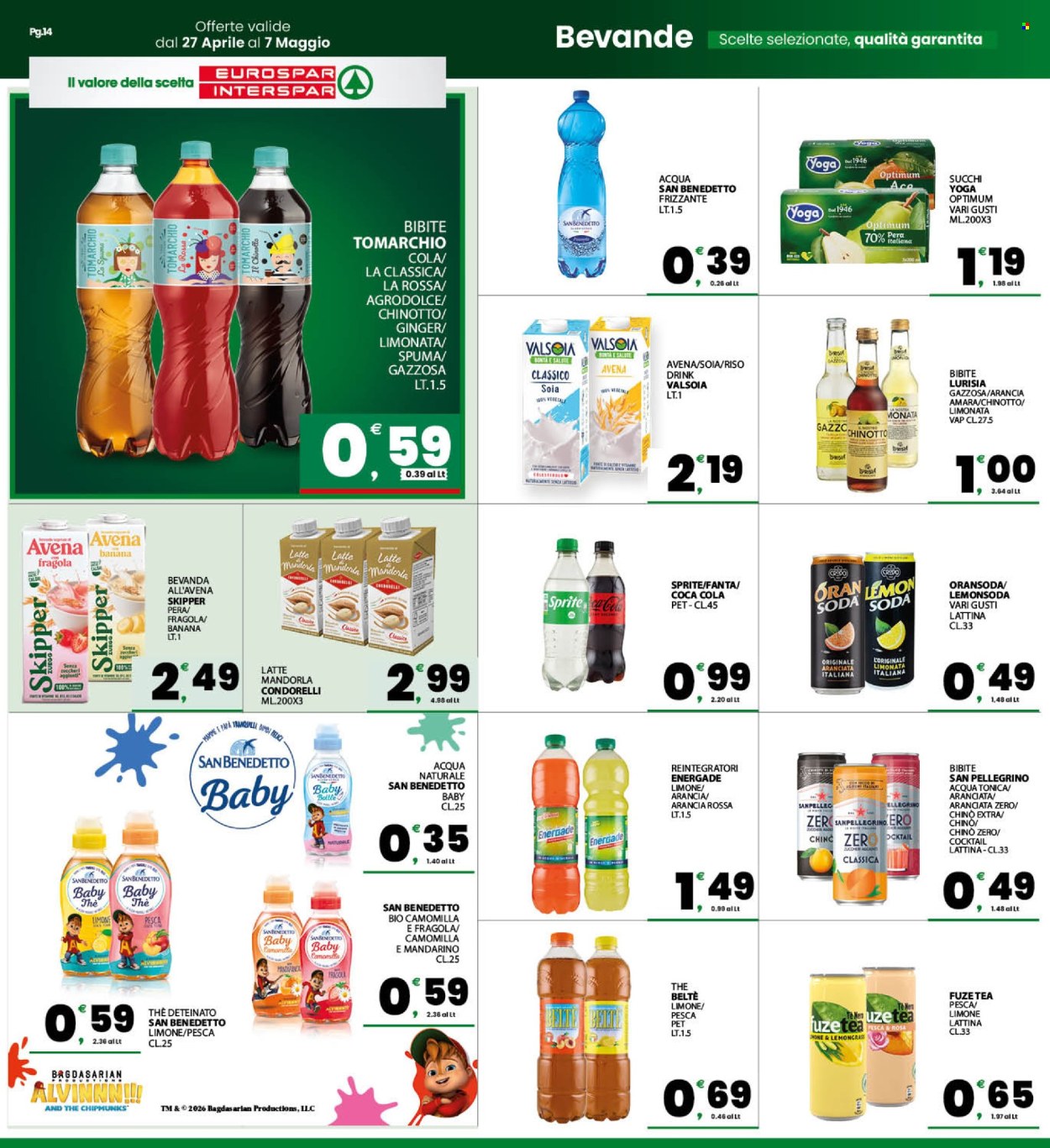 Volantino Eurospar - 27/4/2026 - 7/5/2026. Pagina 14