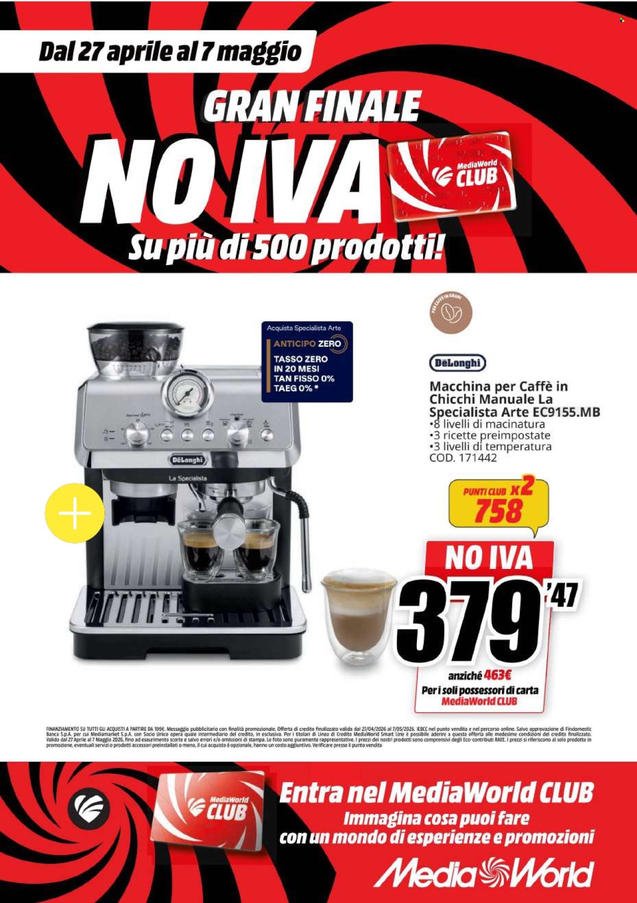 Volantino MediaWorld - 27/4/2026 - 7/5/2026. Pagina 10