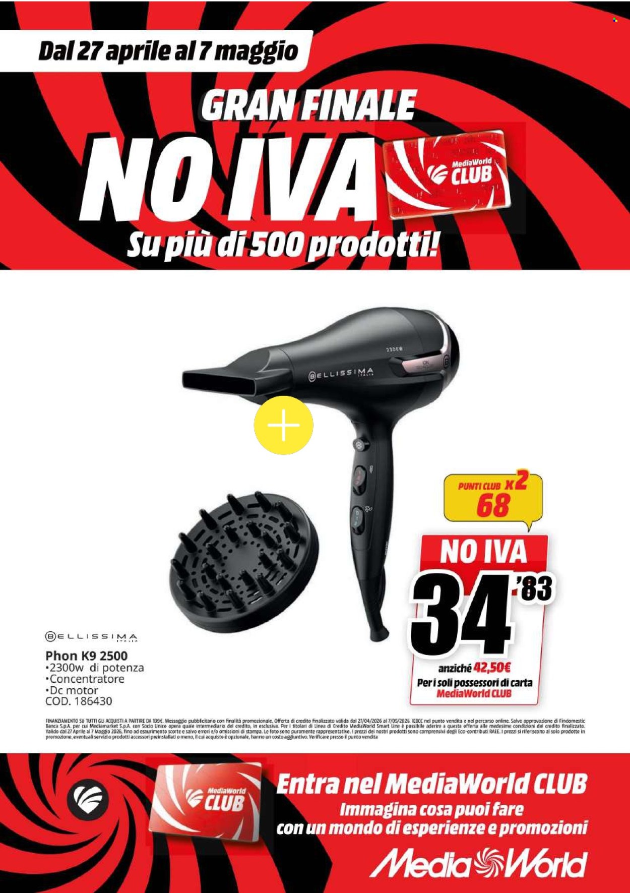 Volantino MediaWorld - 27/4/2026 - 7/5/2026. Pagina 11
