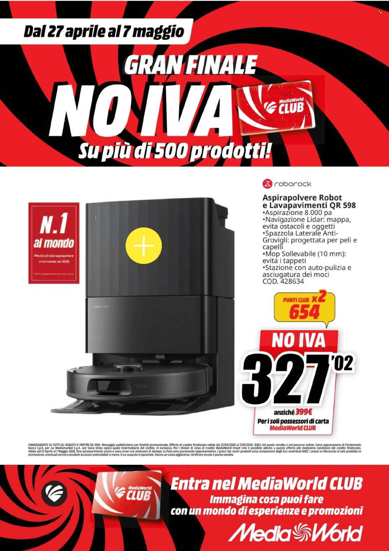 Volantino MediaWorld - 27/4/2026 - 7/5/2026. Pagina 12