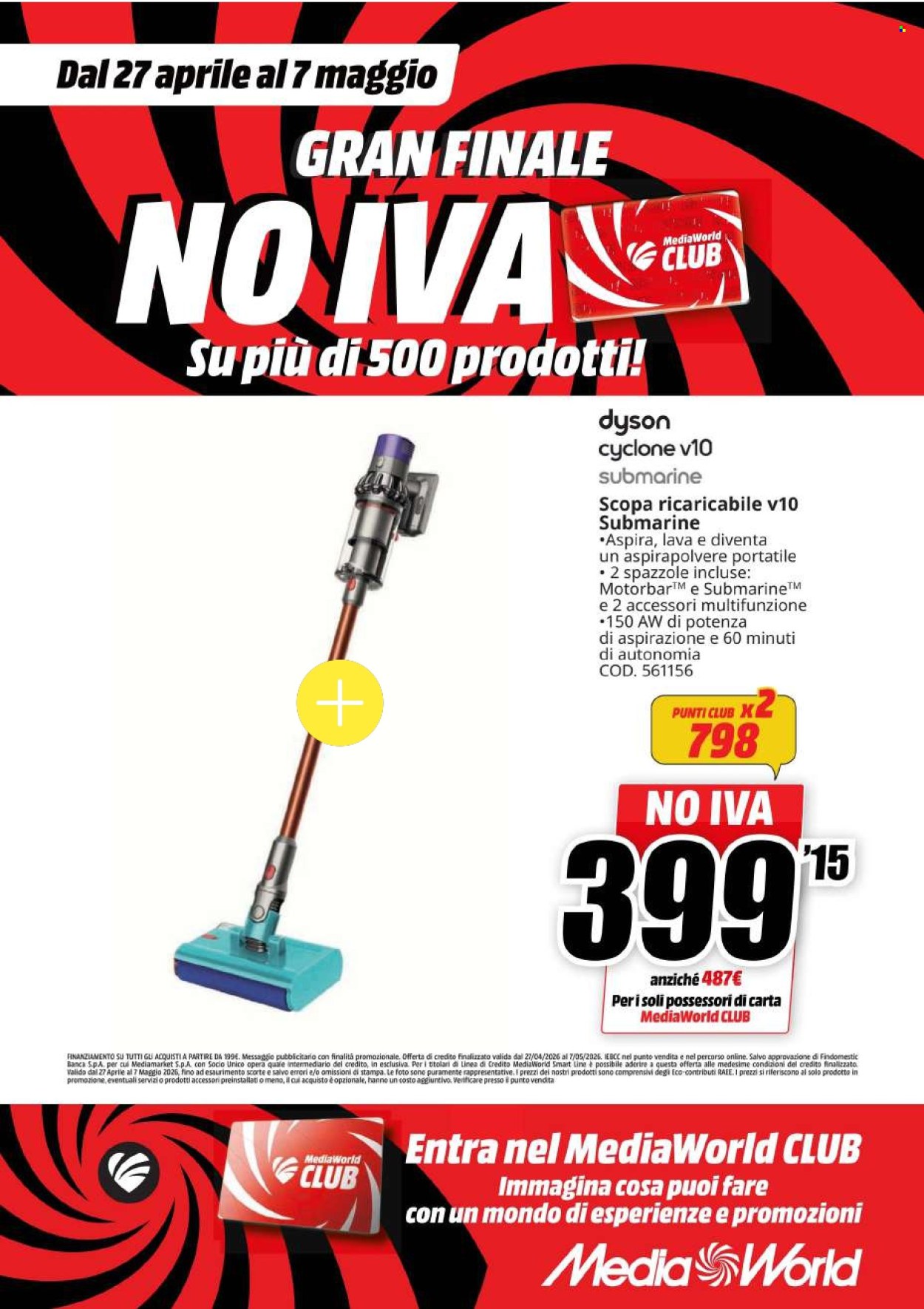 Volantino MediaWorld - 27/4/2026 - 7/5/2026. Pagina 13