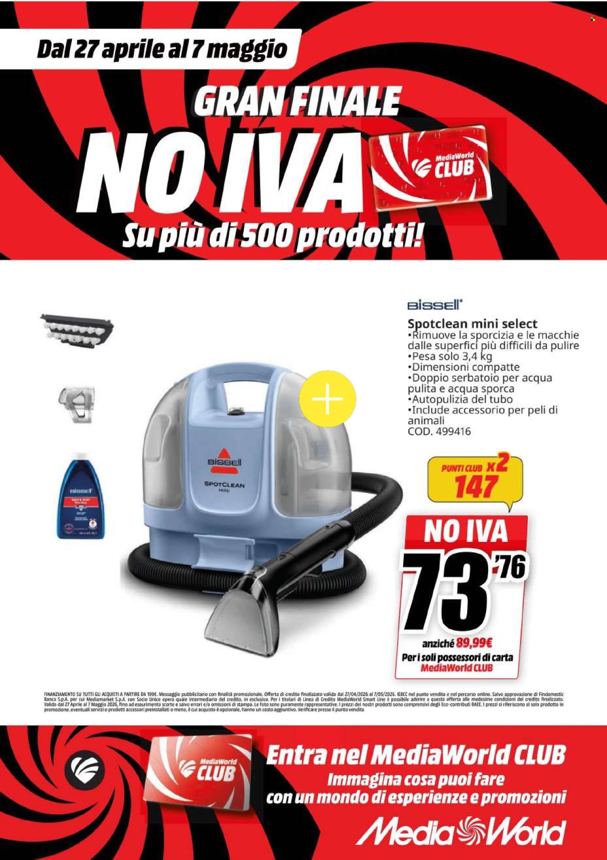 Volantino MediaWorld - 27/4/2026 - 7/5/2026. Pagina 14