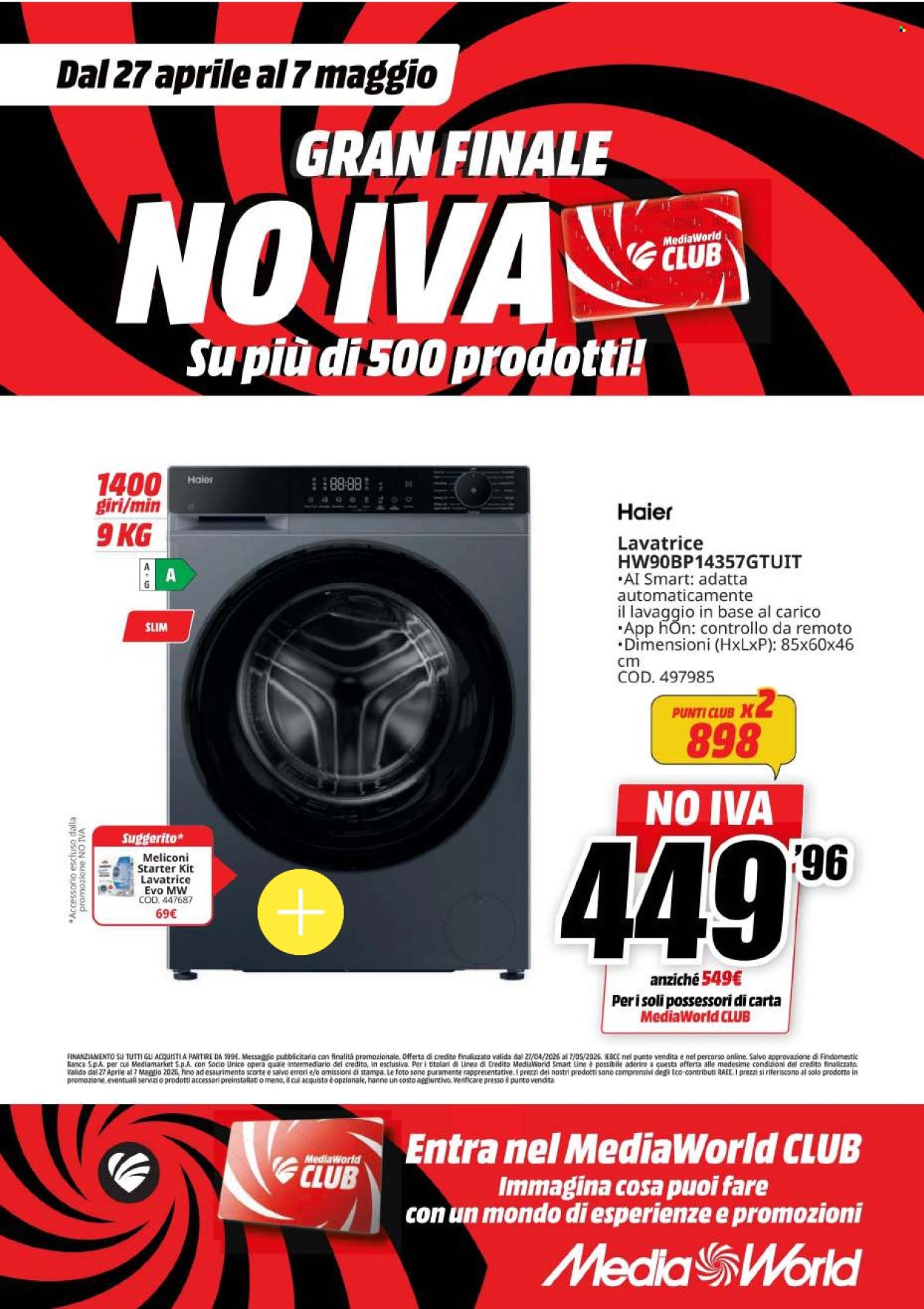 Volantino MediaWorld - 27/4/2026 - 7/5/2026. Pagina 18