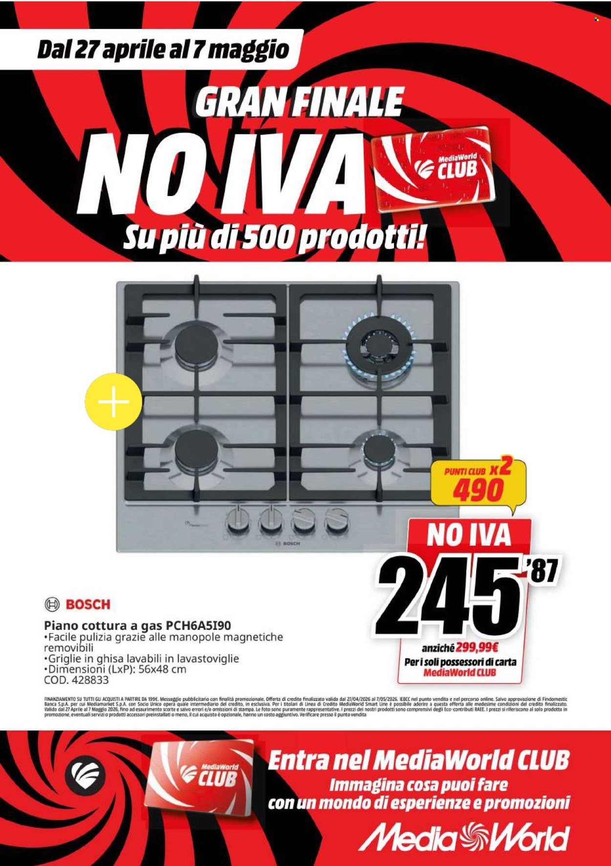 Volantino MediaWorld - 27/4/2026 - 7/5/2026. Pagina 21