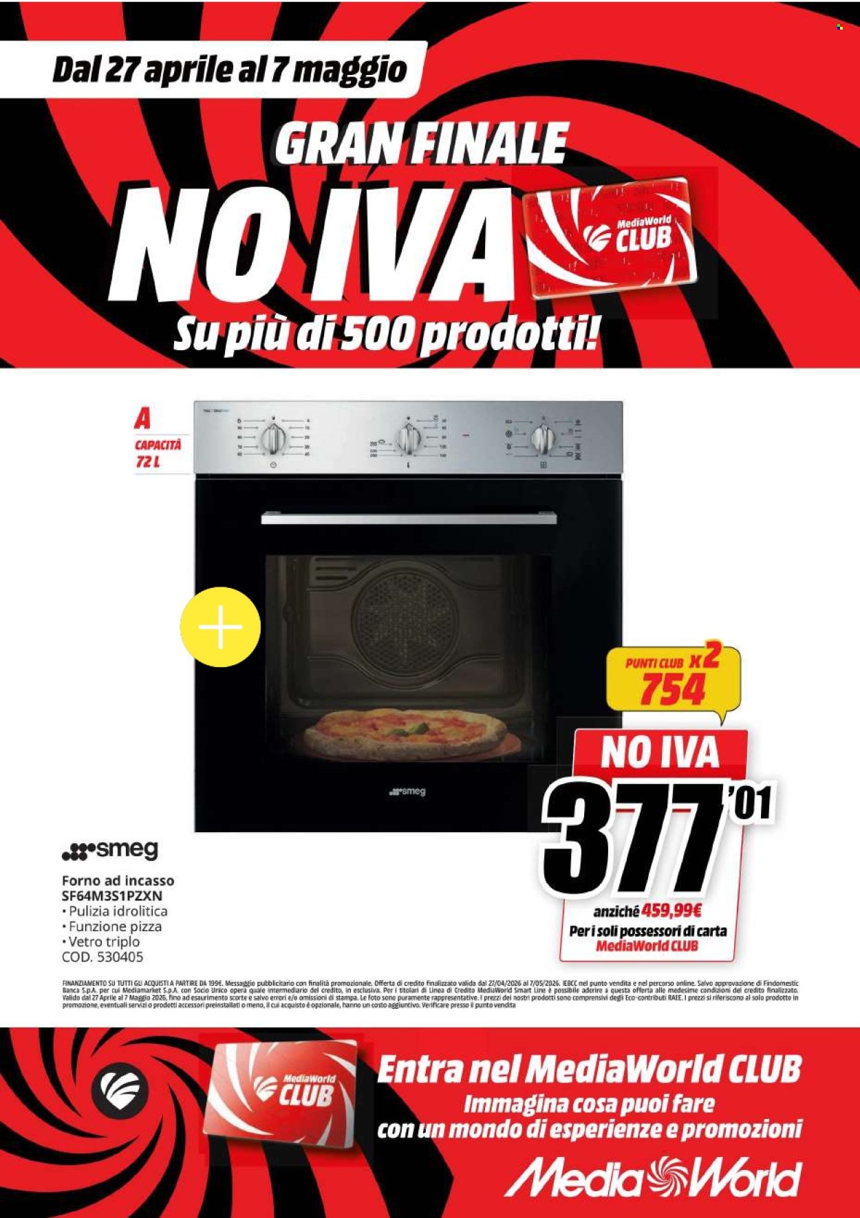 Volantino MediaWorld - 27/4/2026 - 7/5/2026. Pagina 22
