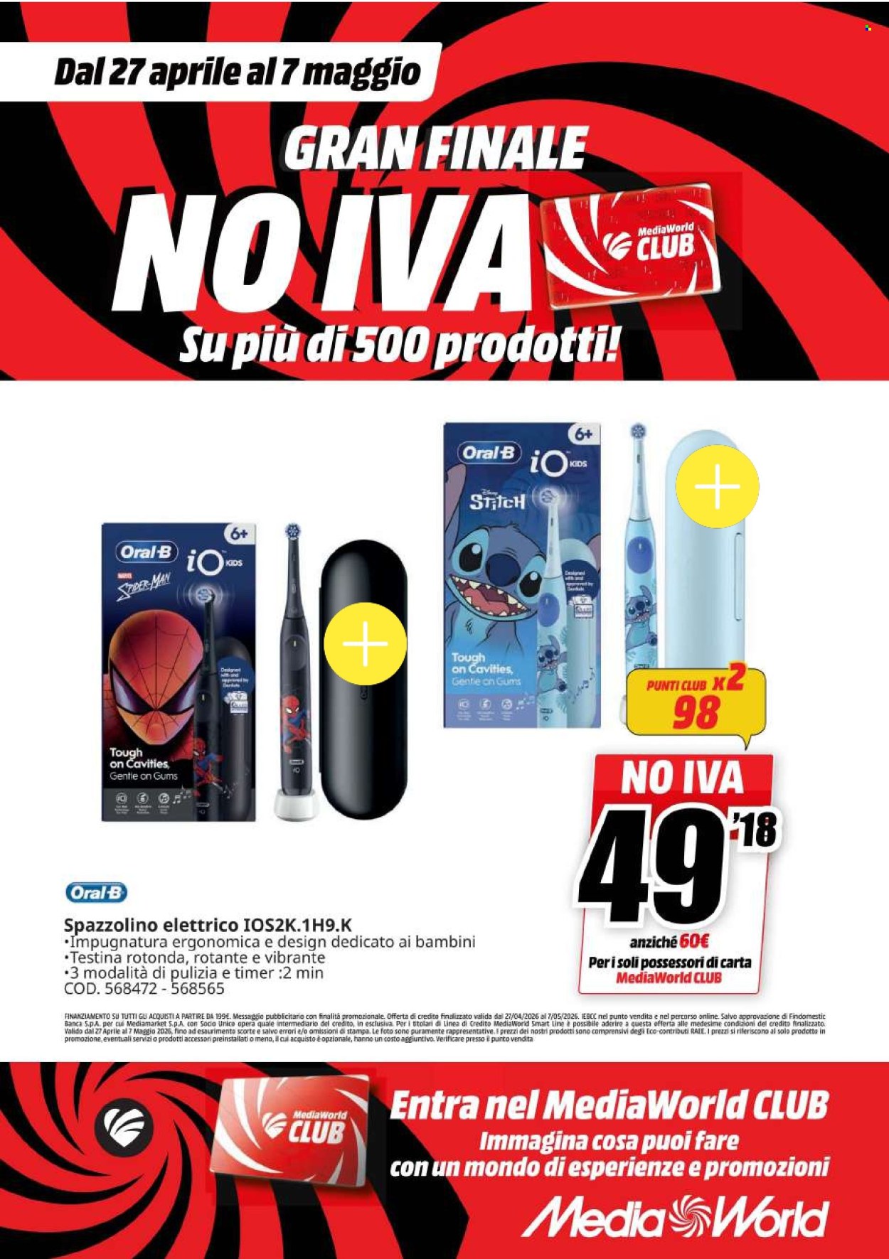 Volantino MediaWorld - 27/4/2026 - 7/5/2026. Pagina 30