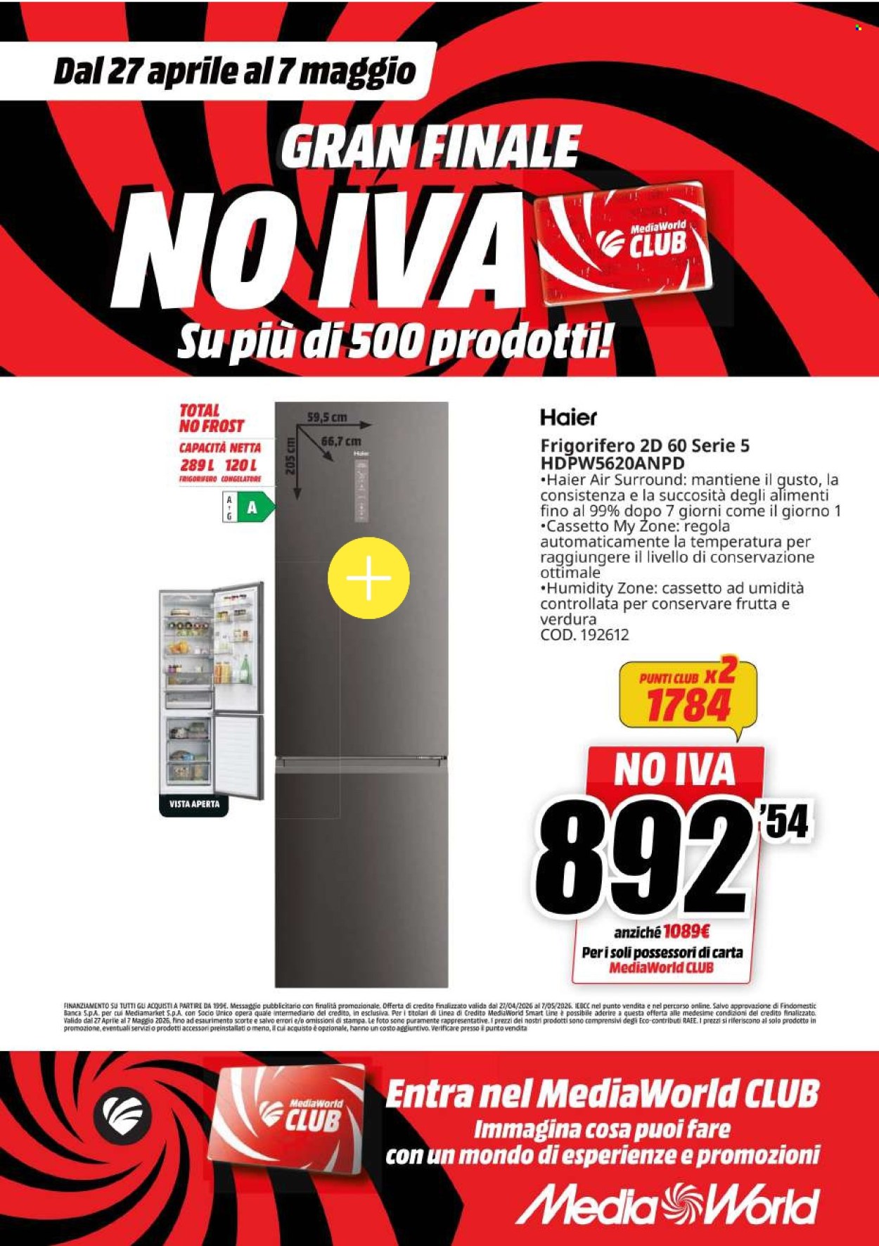 Volantino MediaWorld - 27/4/2026 - 7/5/2026. Pagina 31