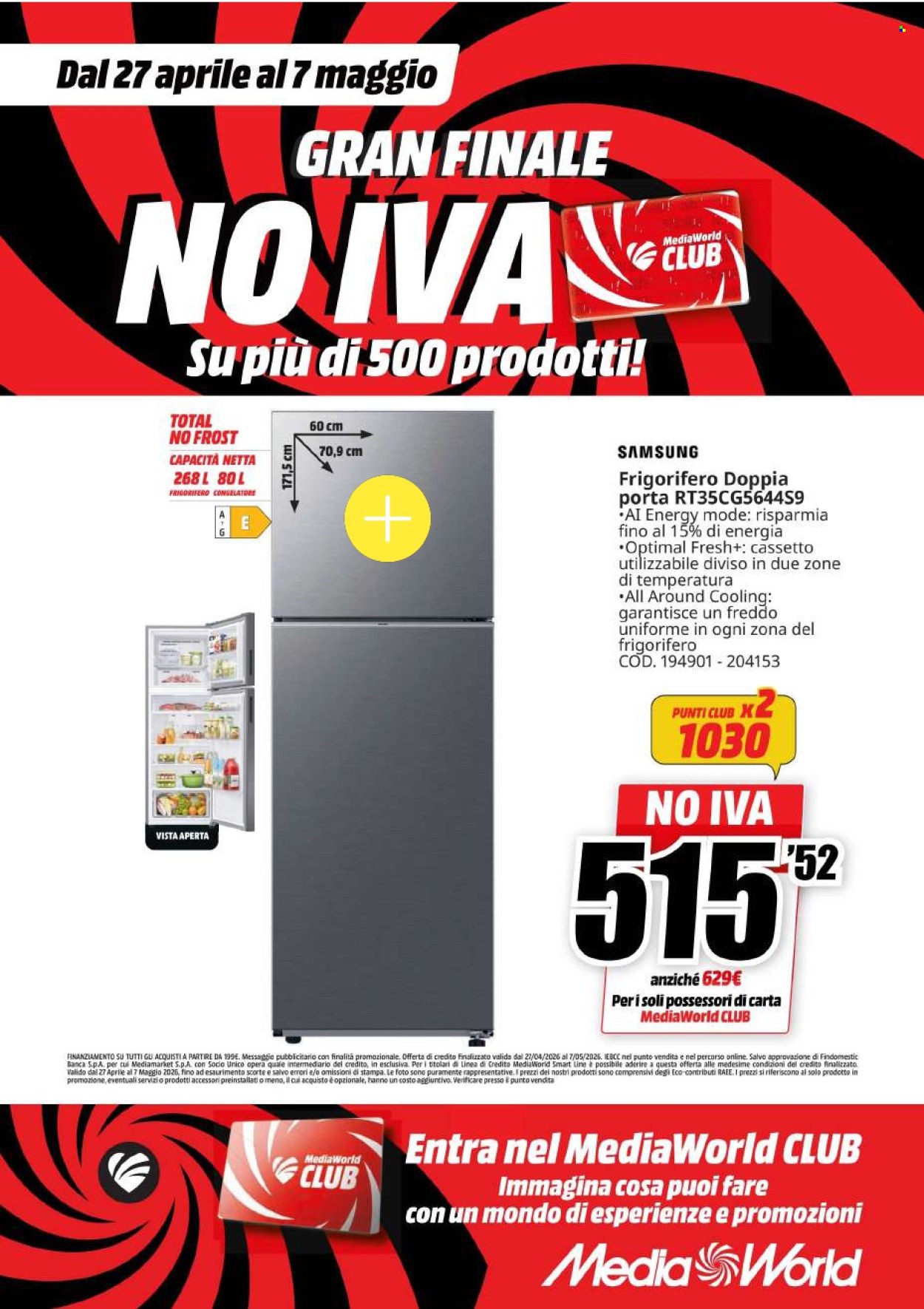 Volantino MediaWorld - 27/4/2026 - 7/5/2026. Pagina 33