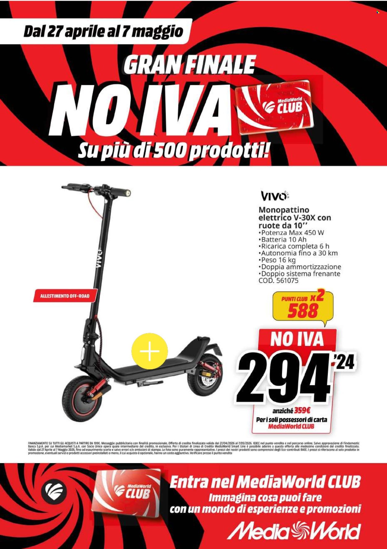 Volantino MediaWorld - 27/4/2026 - 7/5/2026. Pagina 41