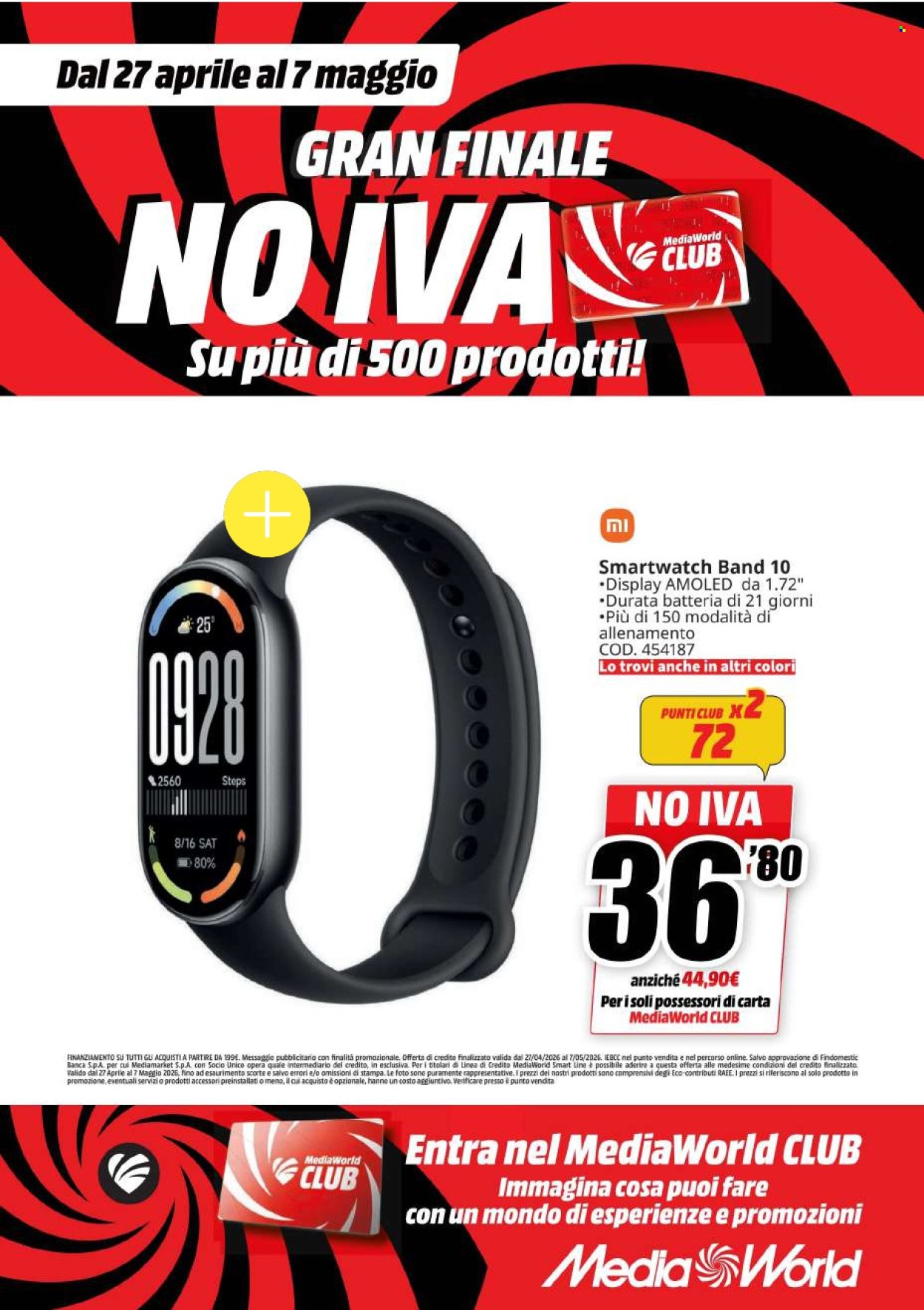 Volantino MediaWorld - 27/4/2026 - 7/5/2026. Pagina 50