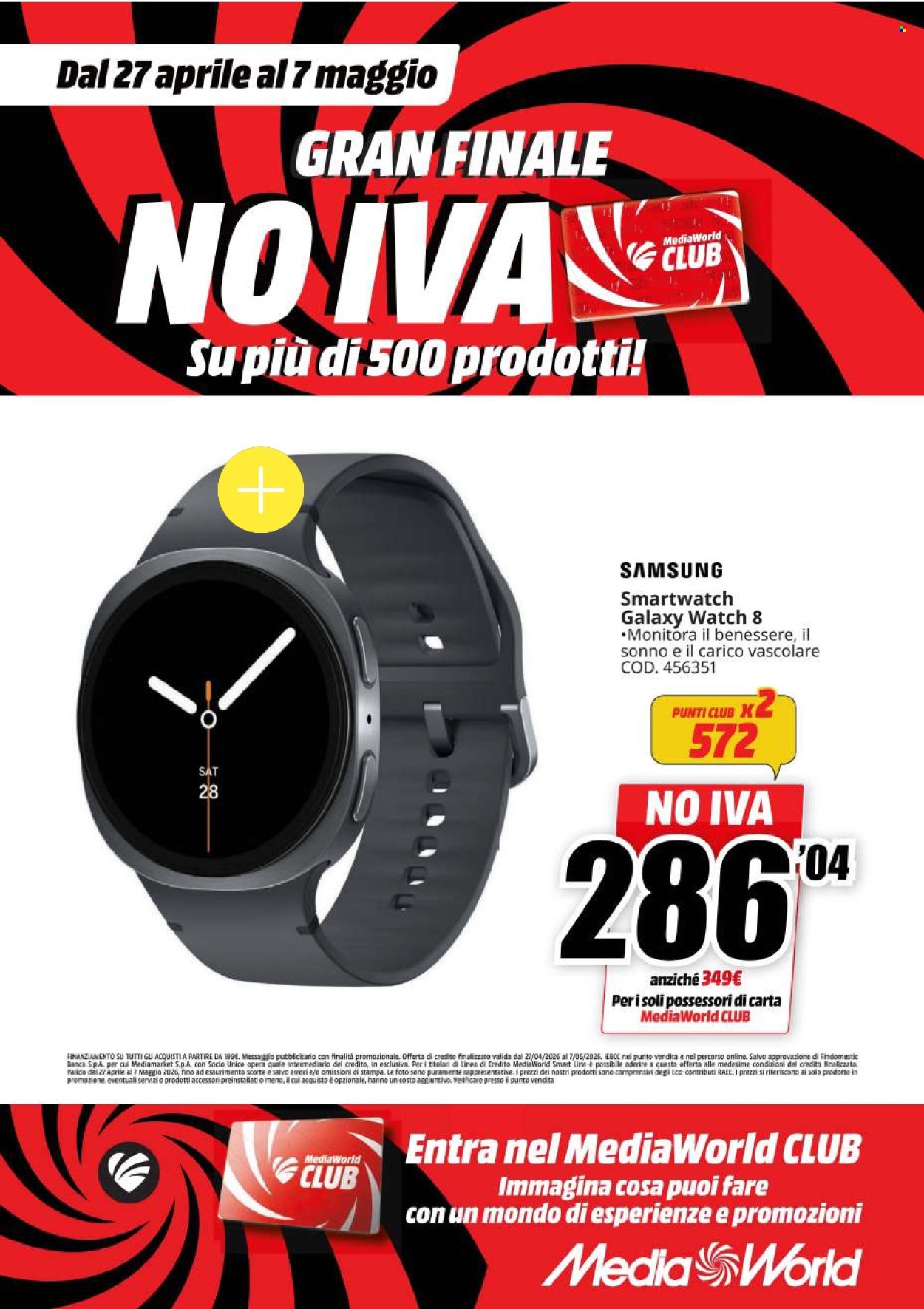 Volantino MediaWorld - 27/4/2026 - 7/5/2026. Pagina 51