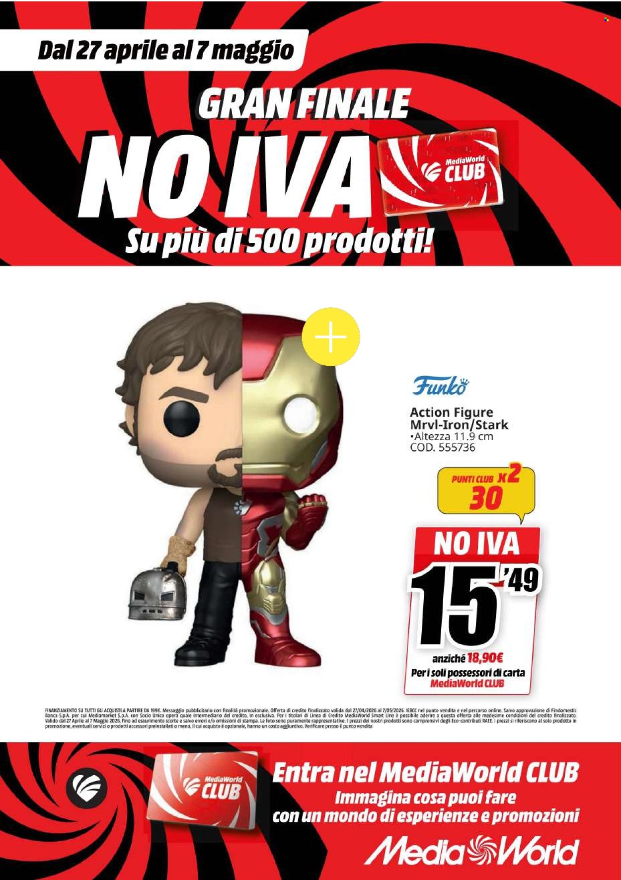 Volantino MediaWorld - 27/4/2026 - 7/5/2026. Pagina 56
