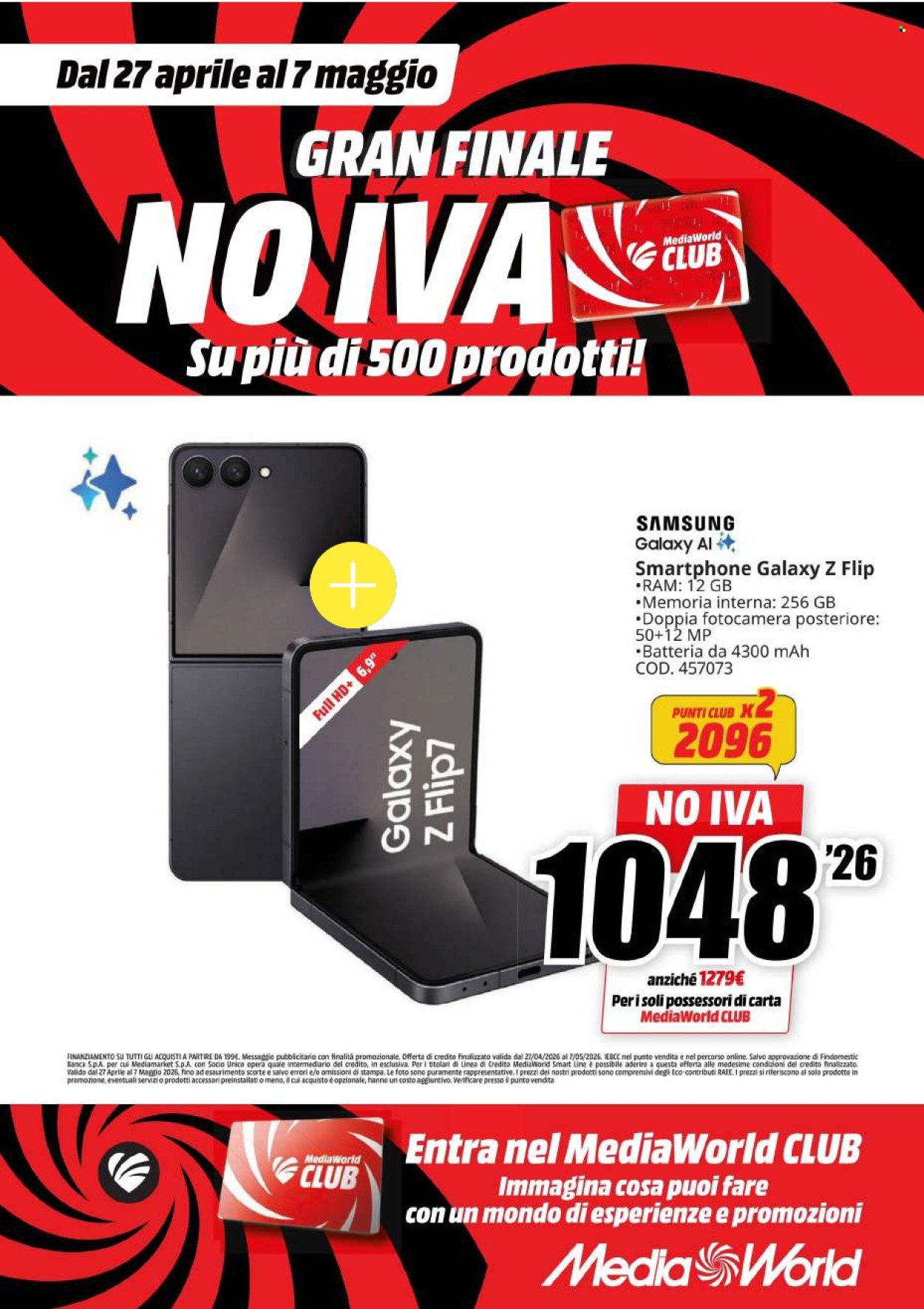 Volantino MediaWorld - 27/4/2026 - 7/5/2026. Pagina 58