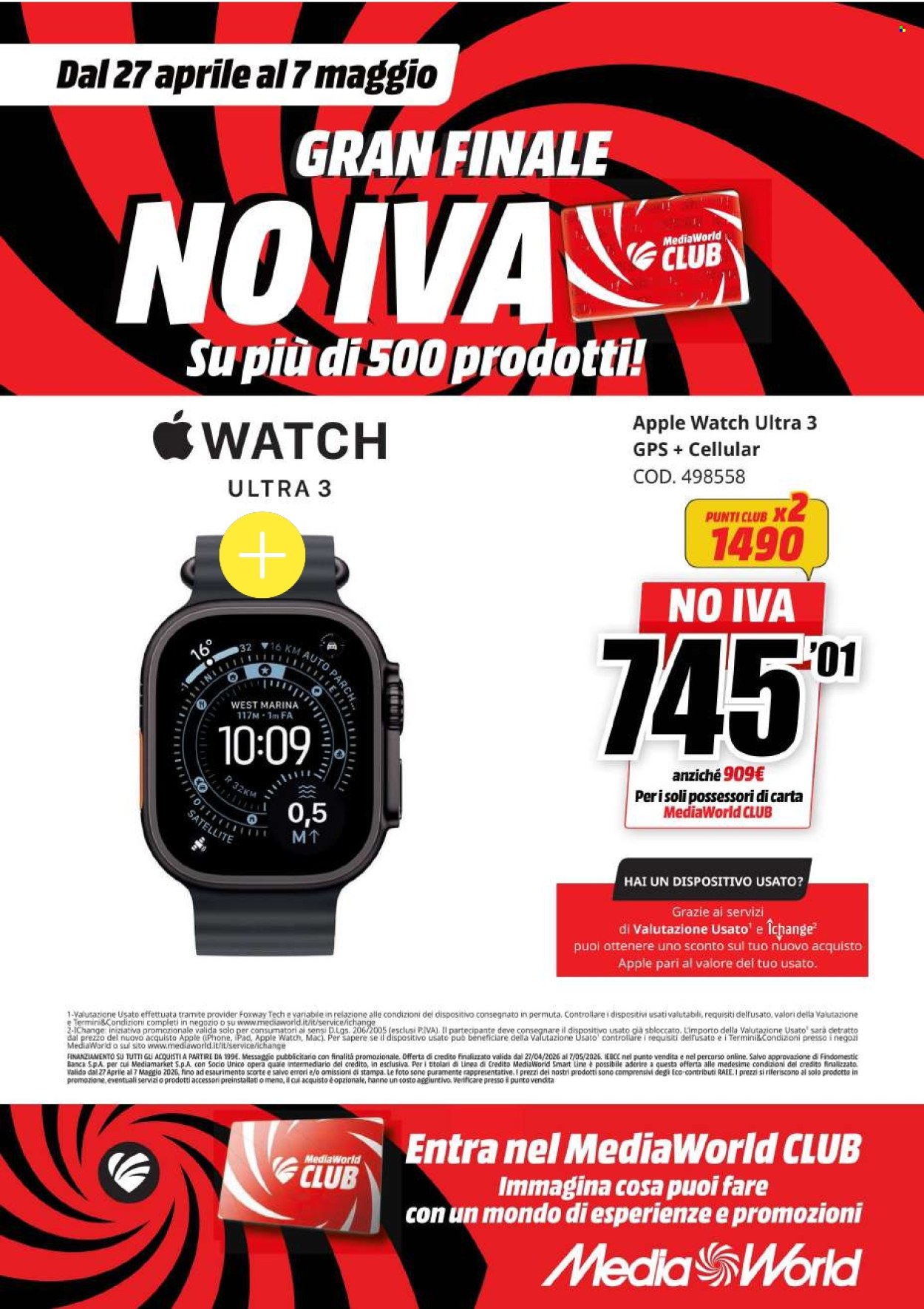 Volantino MediaWorld - 27/4/2026 - 7/5/2026. Pagina 62