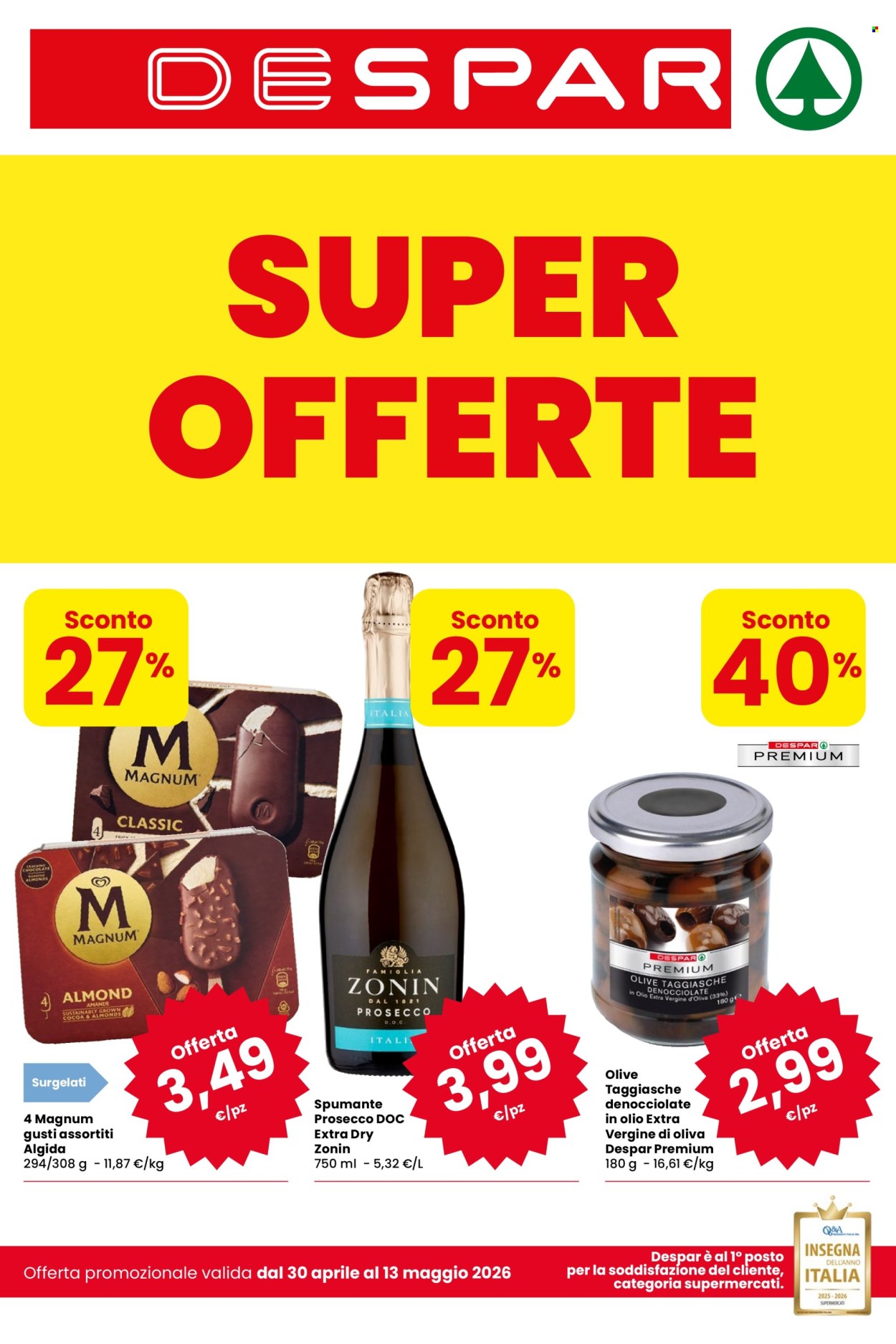 Volantino Despar - 30/4/2026 - 13/5/2026. Pagina 1