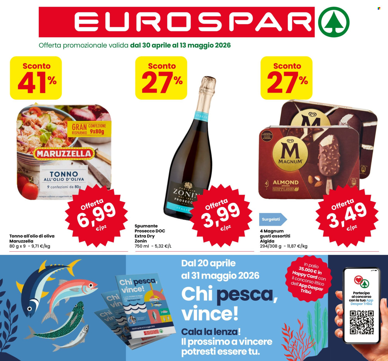 Volantino Eurospar - 30/4/2026 - 13/5/2026. Pagina 1