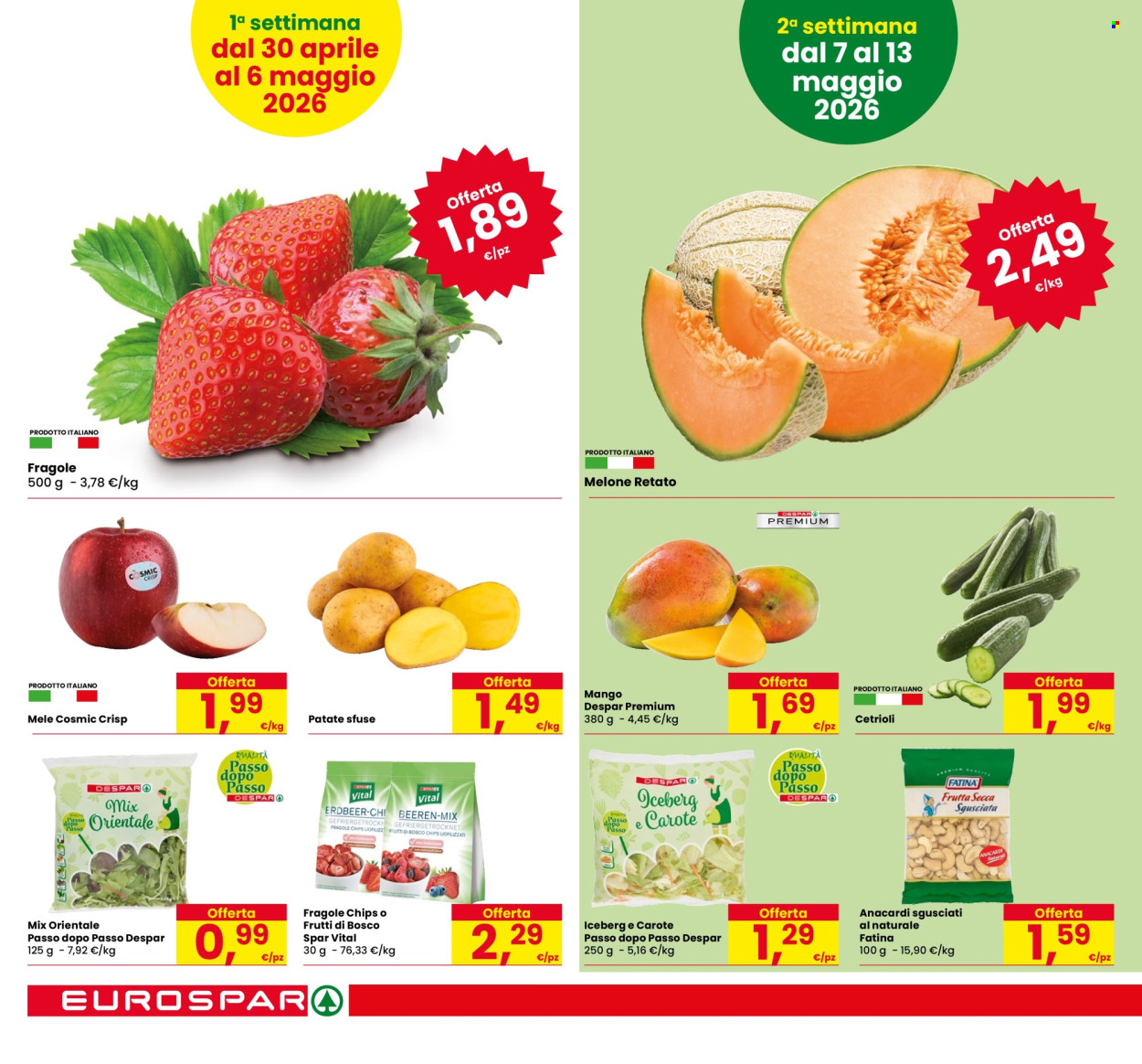 Volantino Eurospar - 30/4/2026 - 13/5/2026. Pagina 2