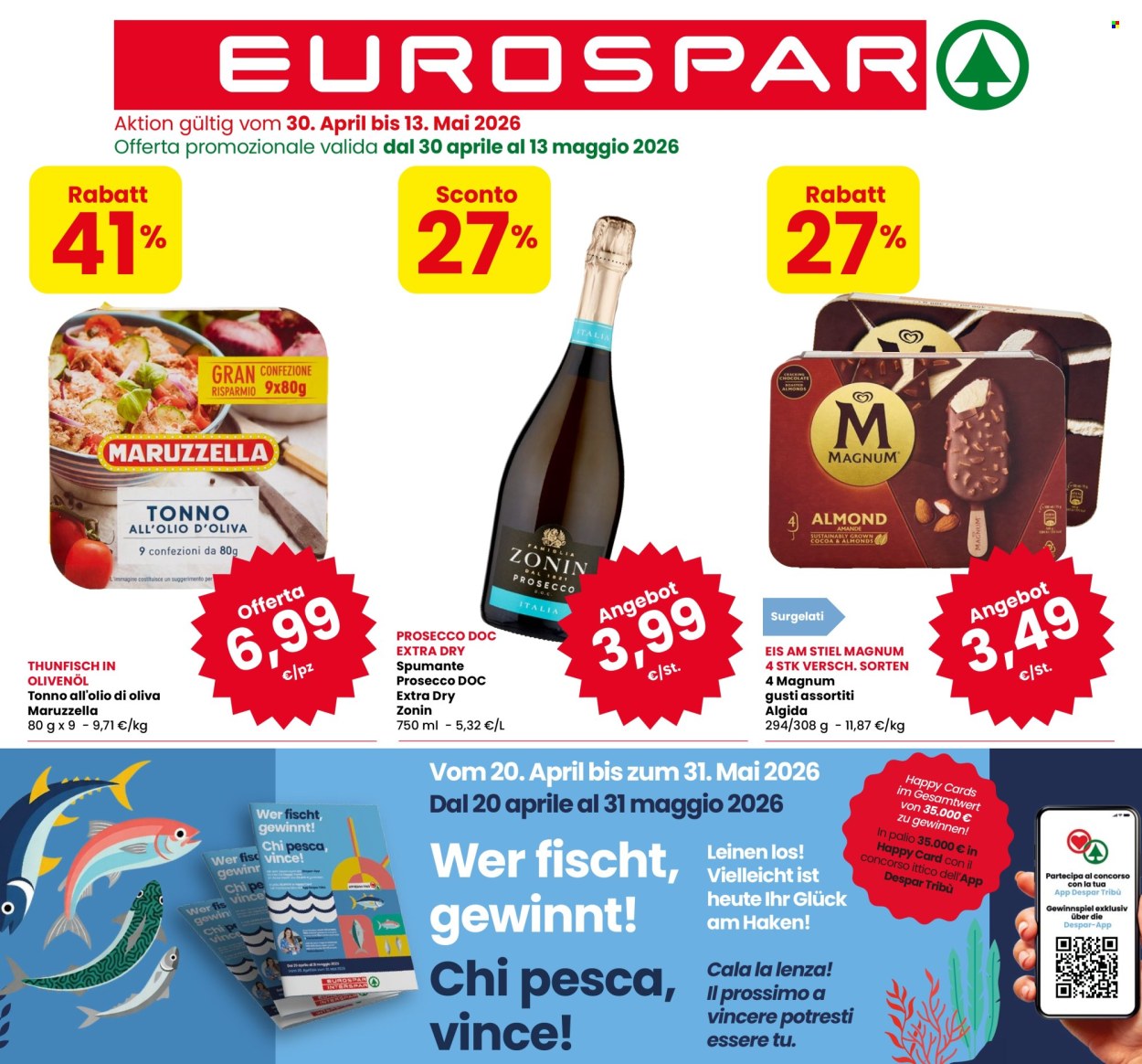 Volantino Eurospar - 30/4/2026 - 13/5/2026. Pagina 1