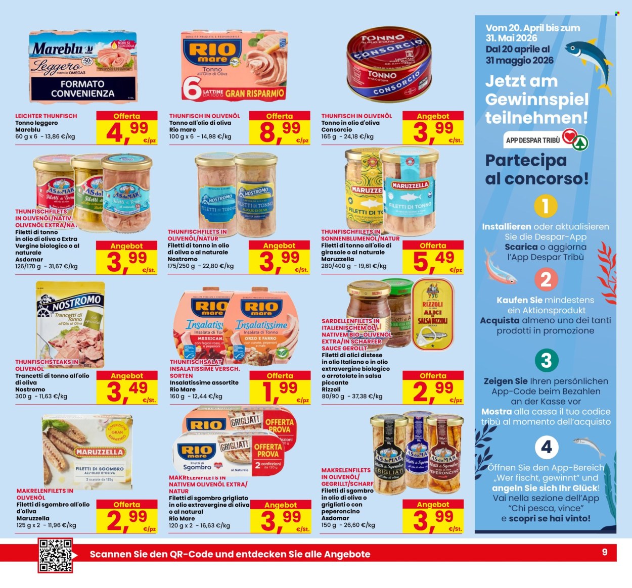 Volantino Eurospar - 30/4/2026 - 13/5/2026. Pagina 9