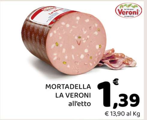 MORTADELLA LA VERONI all'etto