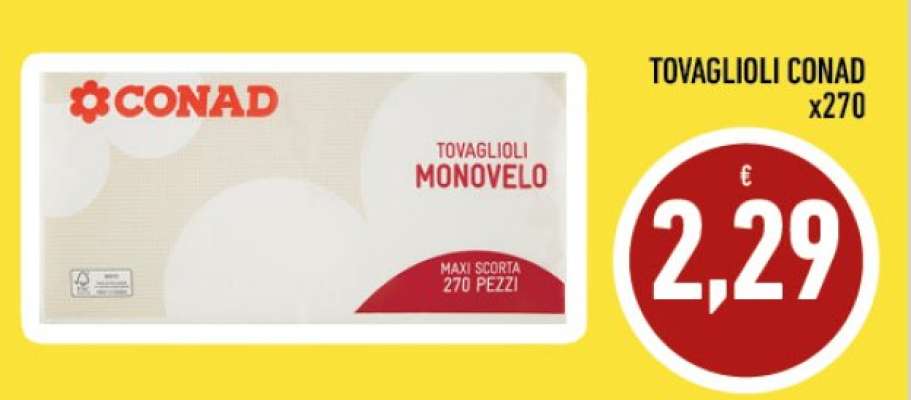 TOVAGLIOLI CONAD x270